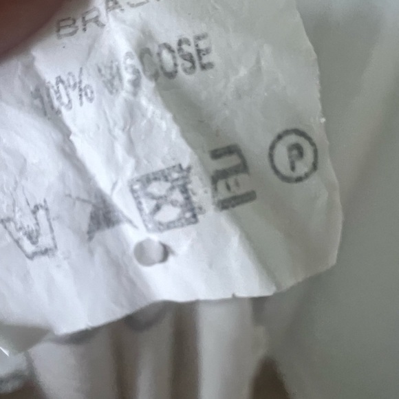 White and Black Floral Maxi Dress Size Large - Picture 13 of 13